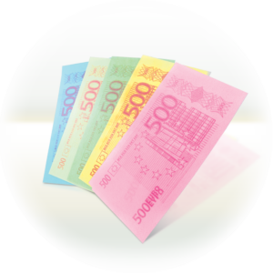 JB EURO bankovky – maxi/150ks