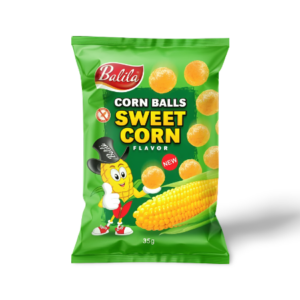 BALILA kukuřičné kuličky – sladká kukuřice 35g