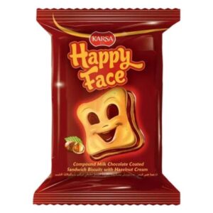 HAPPY FACE – oplatek s kakaovou náplní 50g