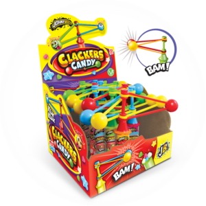 JB CLACKERS CANDY – hračka + dražé 16g