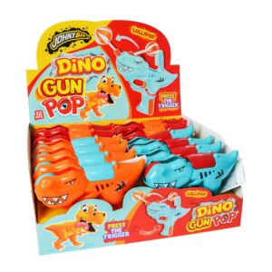 JB DINO GUN POP – vystřelovací lízátko dino 10g